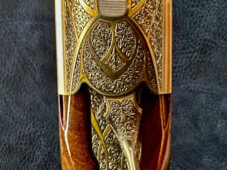 K80 PARCOUR GOLD AND SILVER SCROLL 12 GA