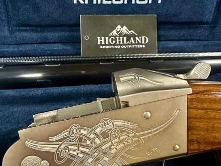 KRIEGHOFF K-80 CELTIC SCROLL NICKEL TAPERED FLAT 32" 12GA CHOKE TUBES #3 SPT RH CAT2