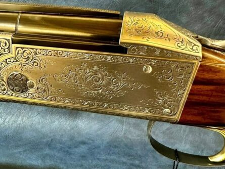 K-80 HERITAGE SCROLL NITRIDE PARCOURS-X 32" 12GA PRO CHOKES RH CAT5