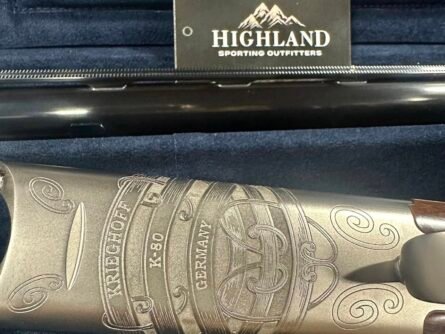 KRIEGHOFF K-80 CELTIC SCROLL NICKEL TAPERED FLAT 32" 12GA CHOKE TUBES #3 SPT RH CAT2 - Image 3