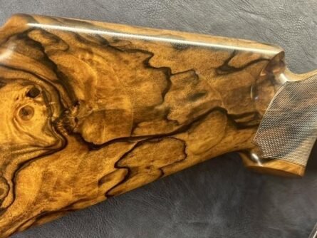 K-80 12GA SIDEPLATE 34" PARCOUR 15" LOP ENGRAVER: H FRUHAU - Image 3