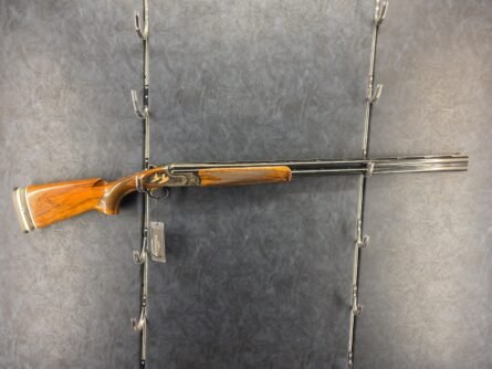 Caesar Guerini Magnus Sporting Limited 12 gauge over-and-under shotgun, full-length left side view