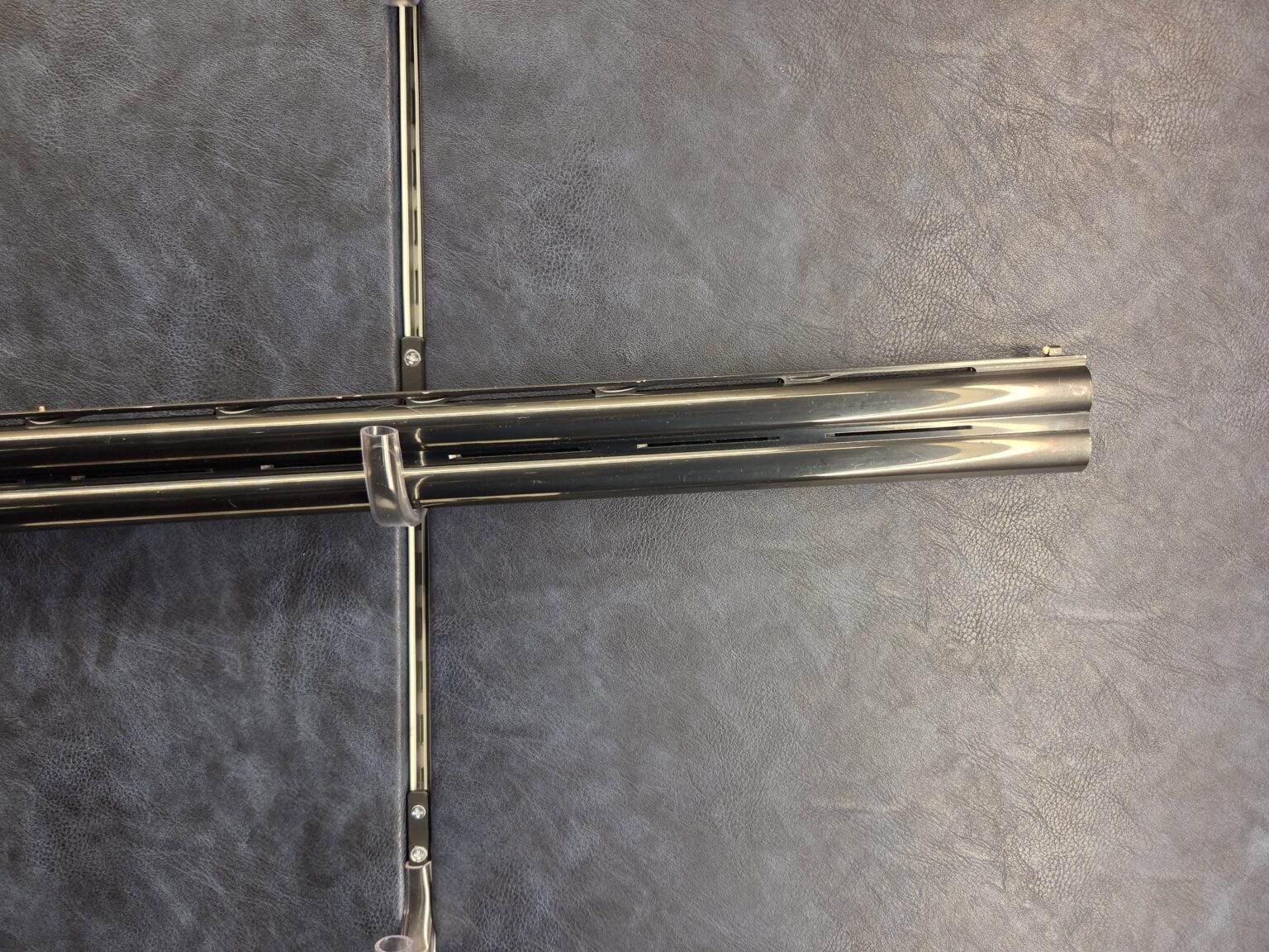 Ventilated rib and 32-inch barrels of the Caesar Guerini Magnus Sporting Limited